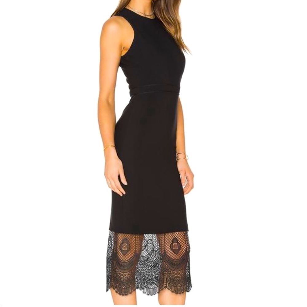 Cinq a Sept Hestia Black Dress Size 2 NWT